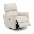 Fauteuil inclinable électrique en cuir synthétique Beige